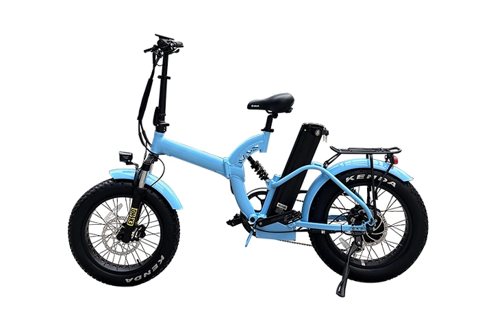 Fat Tire Ebike met volledige ophanging