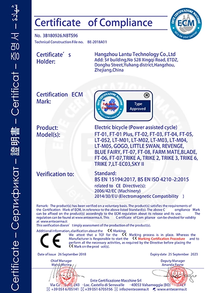 Certificate of Compliance