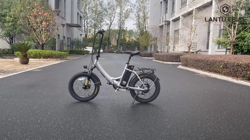 Nieuwe aankomst opvouwbare vette band stap door ebike