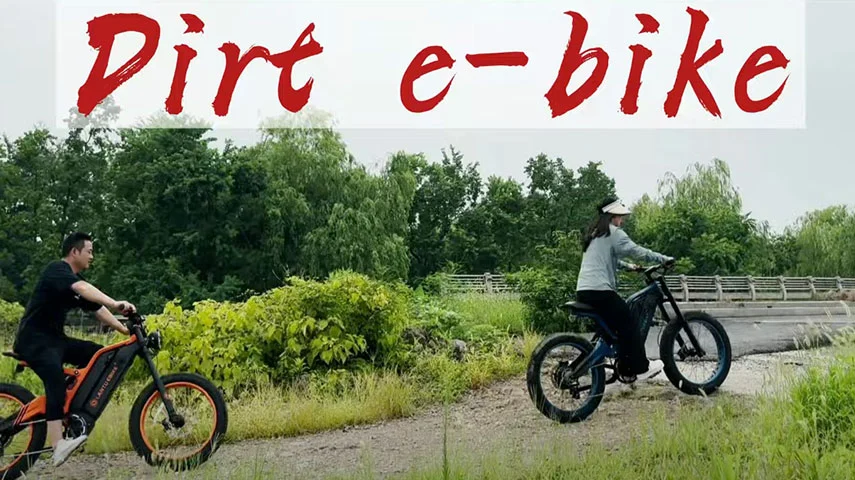 Lantu Ebike Dirt eBike Specificaties en eerste rit