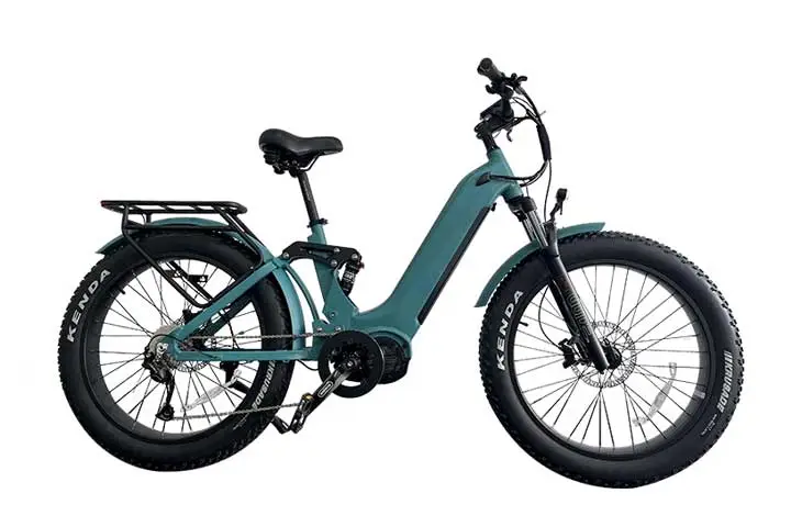 Mid Drive stap door Ebike